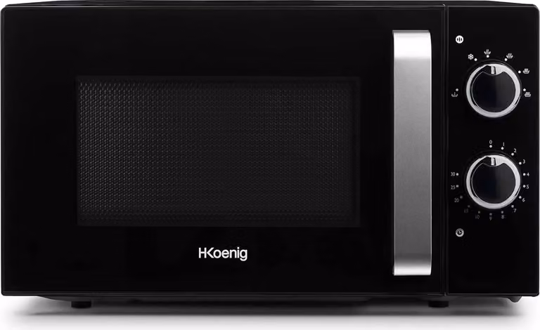 H.Koenig VIO8 Magnetron, zwart, 700 watt, 20 liter, Breedte: 45 cm