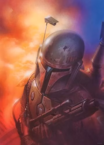 Komar Star Wars Mandalorian Poster, Multicolour, 50 x 70 cm