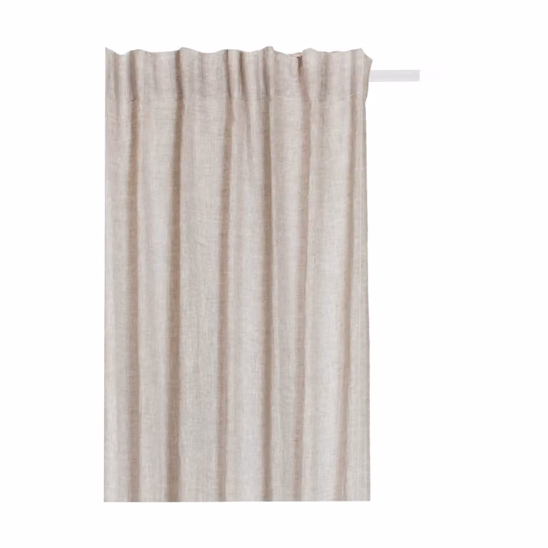 Himla Sunrise gordijn met plooiband Oatmeal 140 x 290 cm