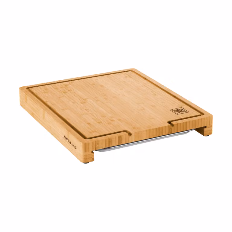 Zwilling BBQ+ snijplank van bamboe met opvangbak B/D/H: 41 x 31 cm