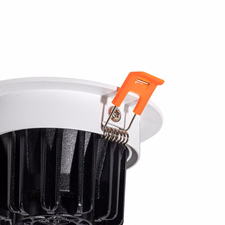 QAZQA Professional Inbouwspot wit, dimbaar, LED 1015 lm, IP65, rond