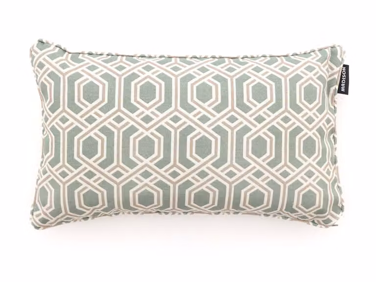 Madison Sierkussen Tuin Groen - Katoen/Polyester - B: 50 cm, H: 30 cm