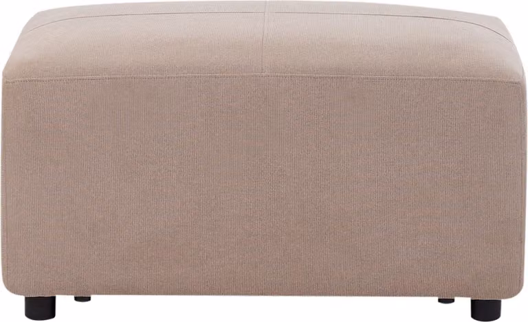 Beliani Ottomaan Kohlo - Taupe - Polyester