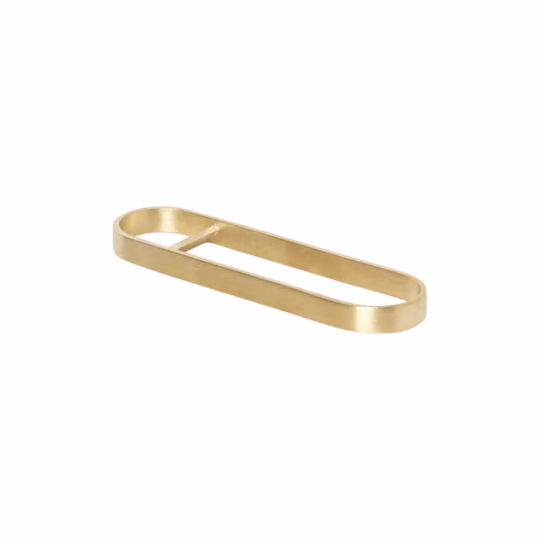Ferm Living Fein flessenopener, Goud, Metaal