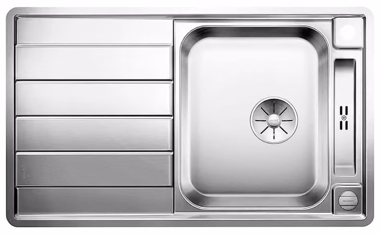 Blanco Axis III 45 S-IF Spoelbak met kast, Roestvrij staal, Tweezijdig, 45 cm