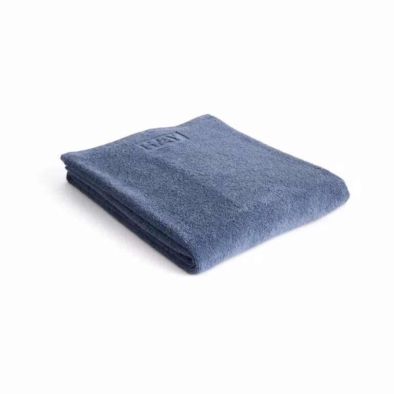 HAY Mono badhanddoek Steel blue 70 x 140 cm