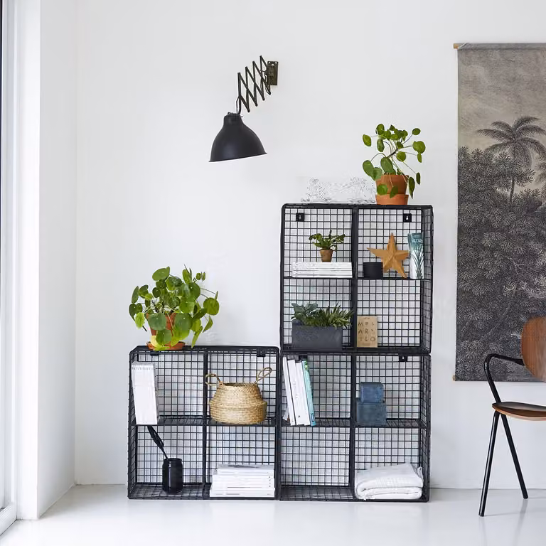 Tikamoon Freestanding opbergrek voor woonkamer, keuken of kantoor