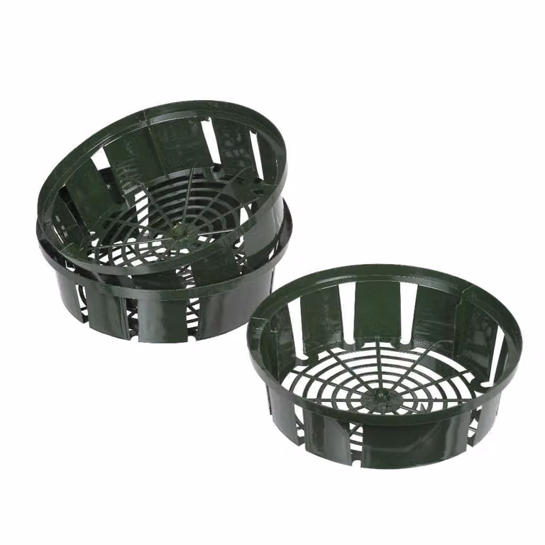 Nature bollenplantmand groen, Diameter: 32 cm