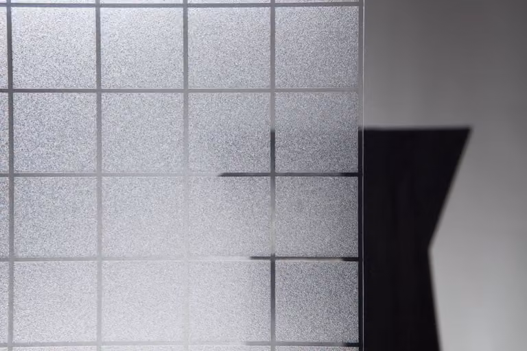 Square Statische raamfolie Mini rol transparant 90 cm x 1,5 m