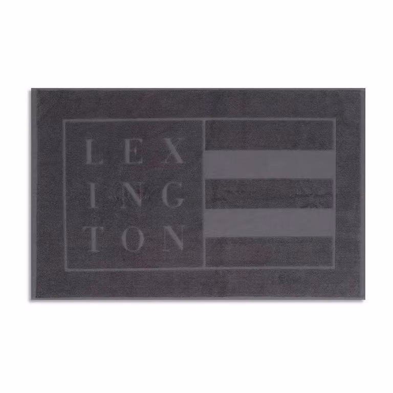 Lexington Hotel badmat - Donkergrijs - 60 x 90 cm
