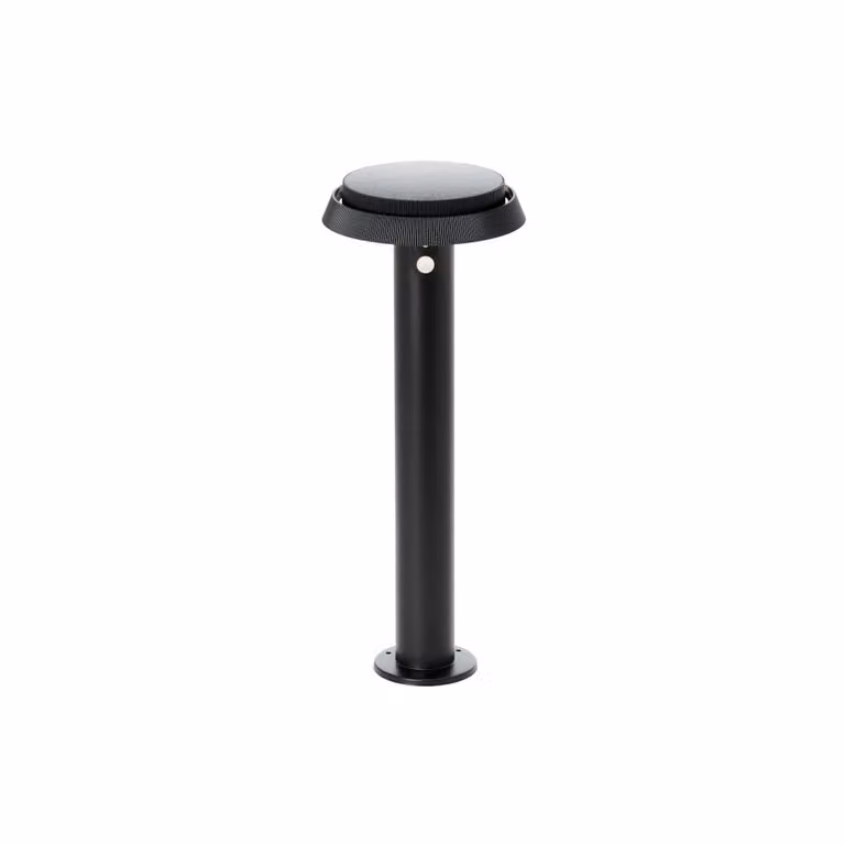 Lyora Staande Solar Lamp met Bewegingssensor - Zwart - Hoogte: 50 cm