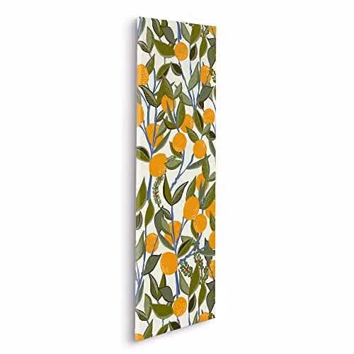 Komar Keilrahmenbild Lemon Soda - Wanddecoratie met houten frame - Multicolour - B: 30 cm, H: 90 cm