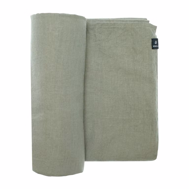 Himla Sunshine tafelkleed Sage B: 140 cm, L: 330 cm