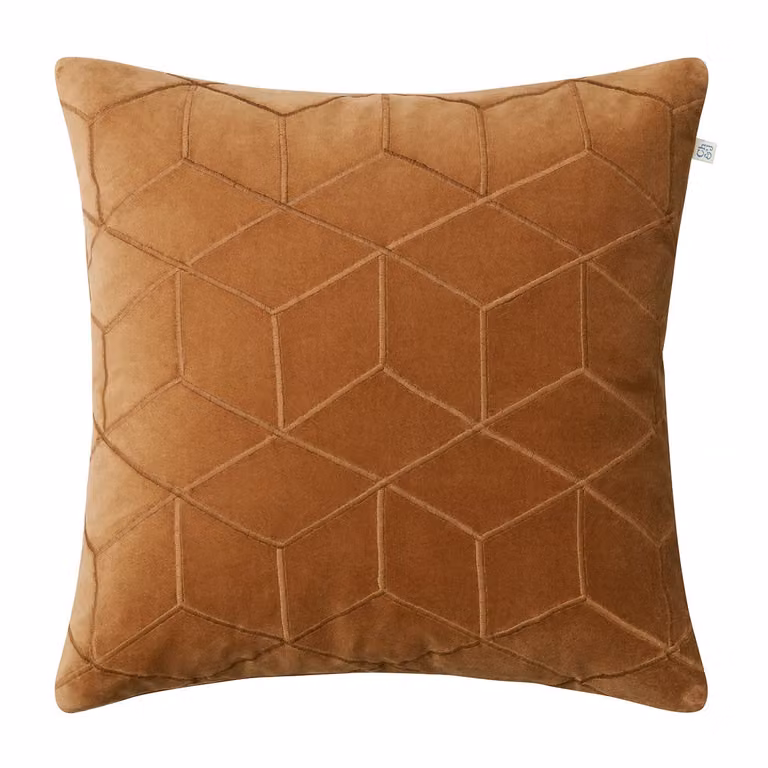 Chhatwal & Jonsson kussenhoes Cognac 50 x 50 cm