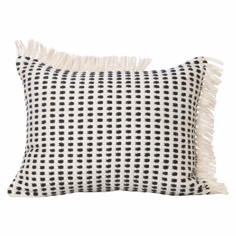 Ferm Living Way Outdoor kussen Off-white B: 70 cm, D: 50 cm
