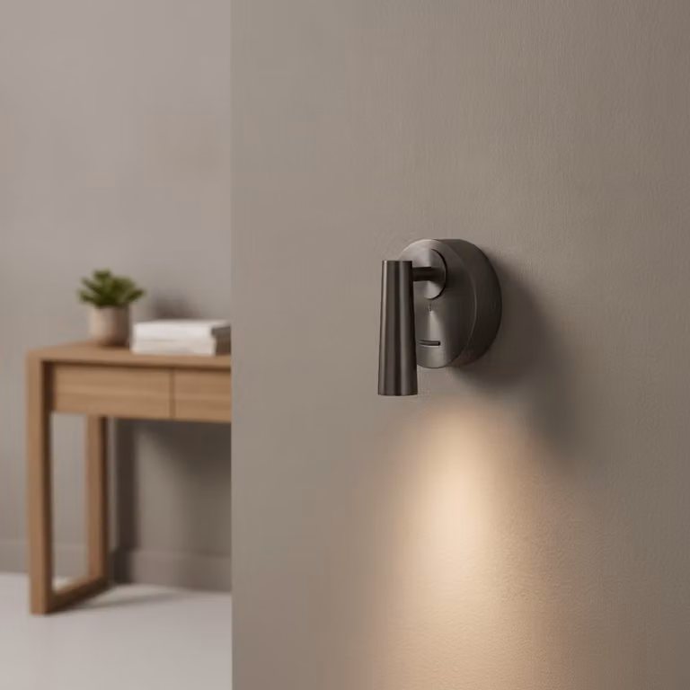 Lyora Tico Wandlamp Zilver Aluminium met LED