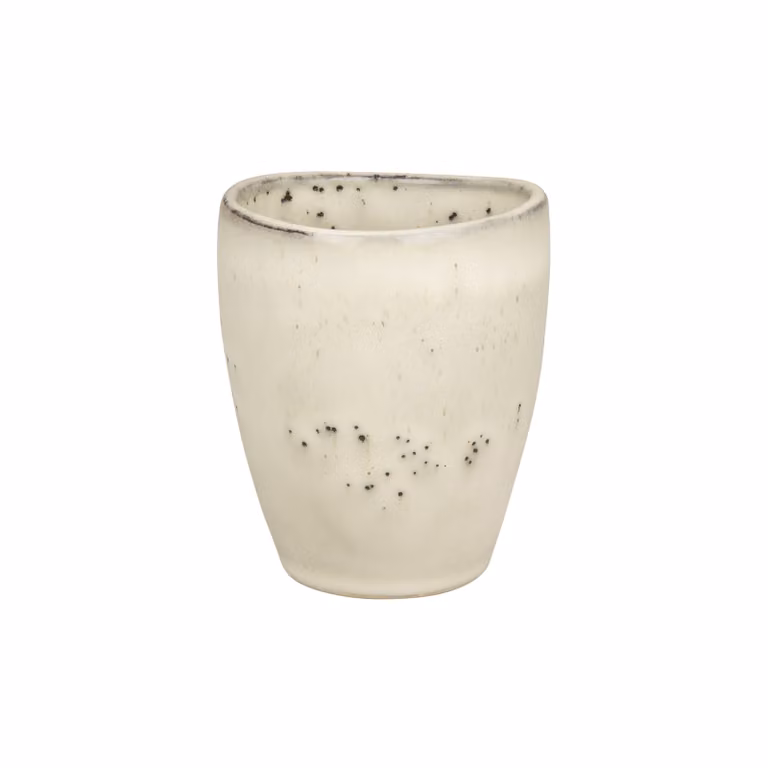 Broste Copenhagen espressokop Nordic Sand, 100 ml, aardewerk, zandkleur