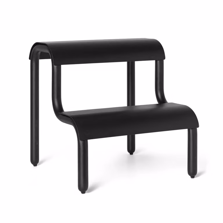 Ferm Living Up opstapje Black