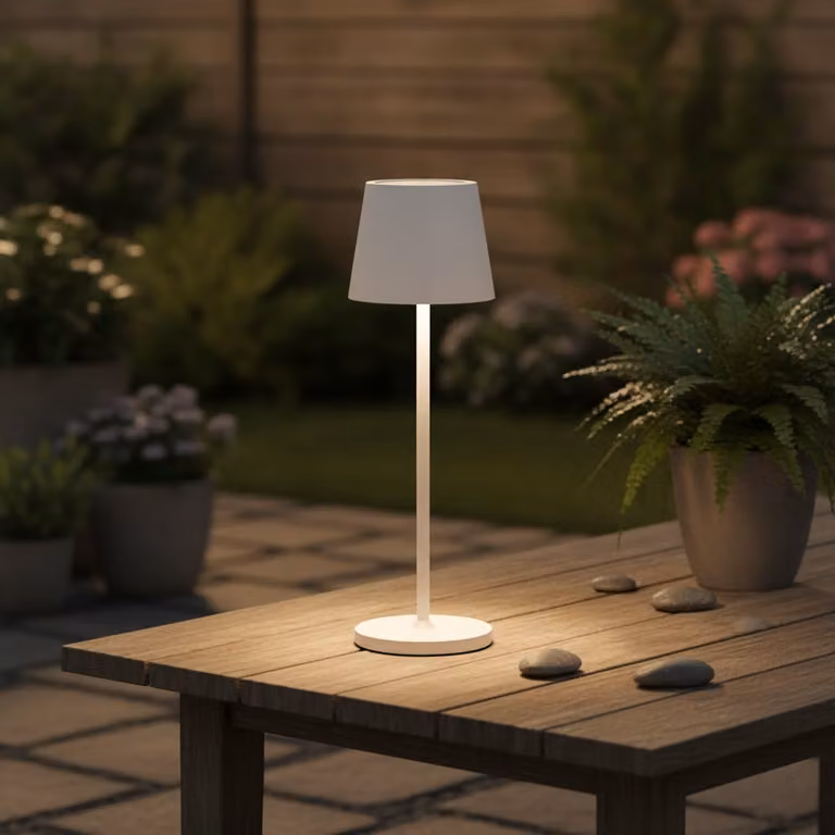 Lyora Nova Luce Seina oplaadbare tafellamp wit