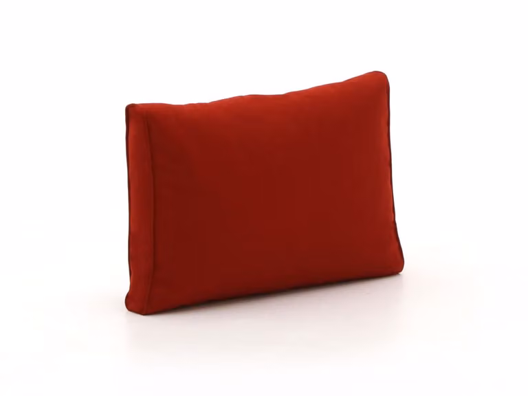 Dralon Madison Loungekussen voor de tuin, Rood, 60 x 40 cm