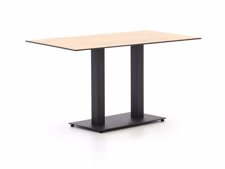 Forza Furniture Tuineettafel Forza - Rechthoekig - Bruin - B: 120 cm, D: 73 cm, H: 70 cm