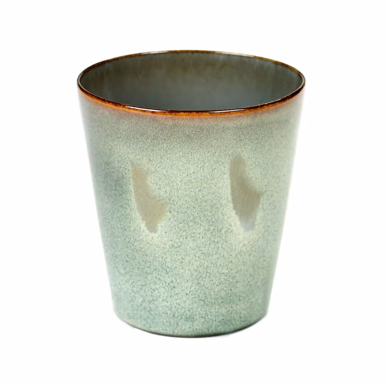 Serax Terres de Rêves keramische mok Misty grey-smokey blue