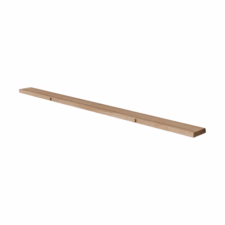 MOEBE Gallery fotoplank, Eikenhout, Bruin, Breedte: 115 cm