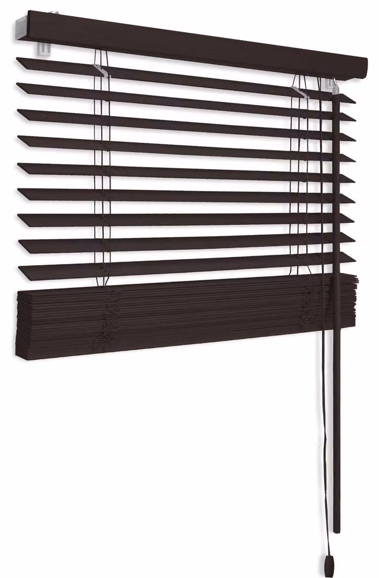 Sol Royal SolDecor JH3 houten jaloezie donkerbruin B: 160 cm, H: 130 cm