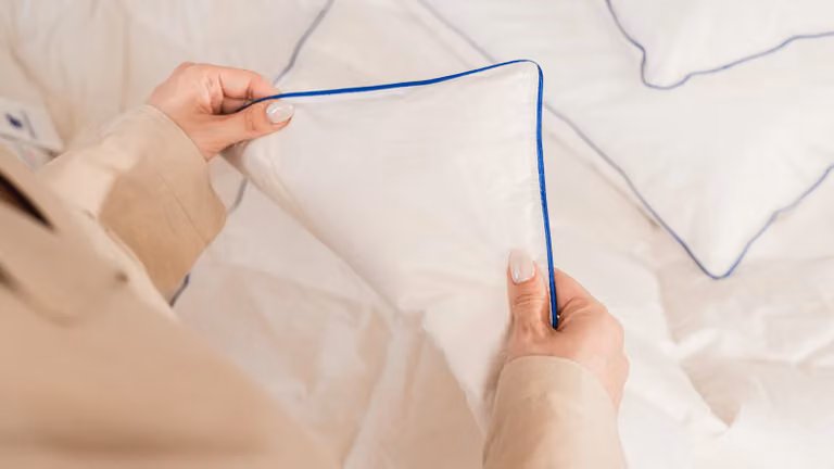 BRUNO deken met dons en veren, wit, B: 135 cm, L: 200 cm