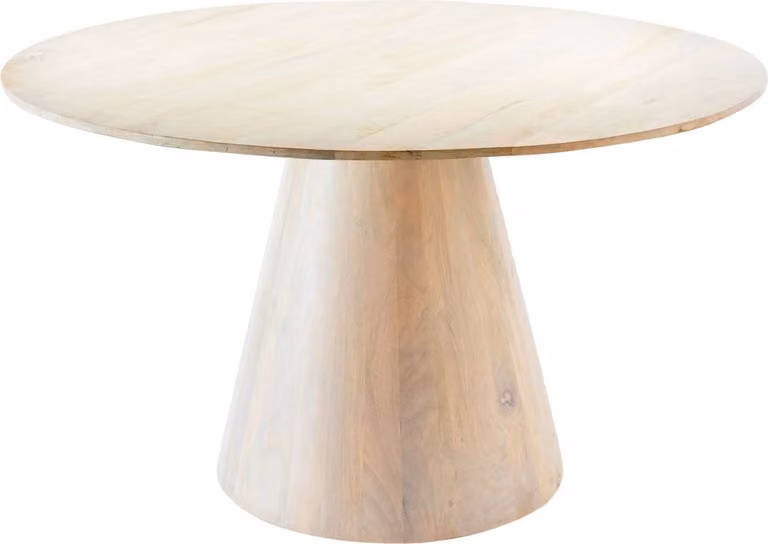 Kick eettafel Joe - Rond - Wit - Diameter: 120 cm