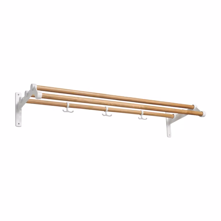 Essem Design Nostalgi 291 hoedenplank Eiken-wit, Breedte: 100 cm
