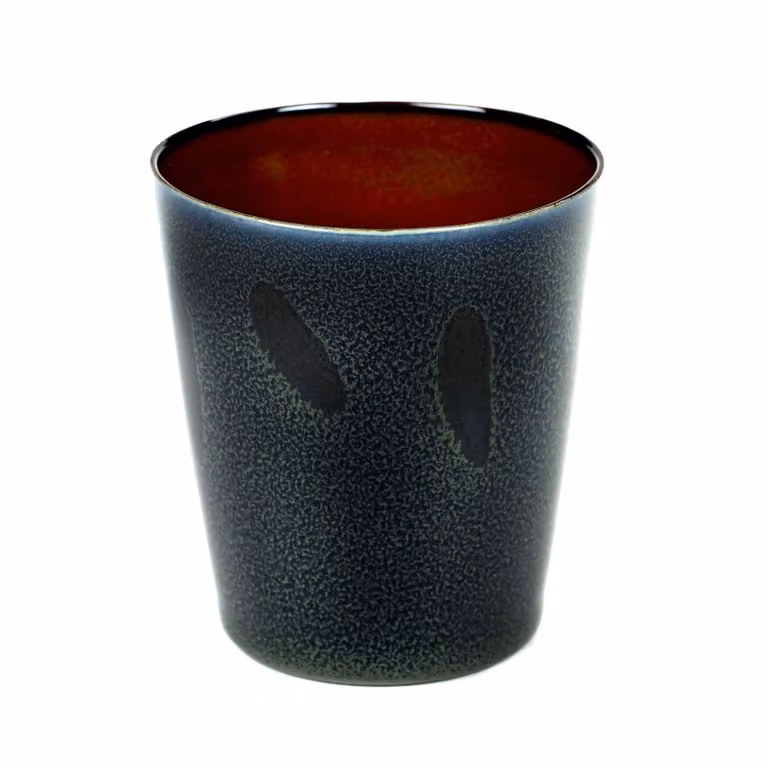 Serax Terres de Rêves koffiekopje - Donkerblauw-roest - Keramiek