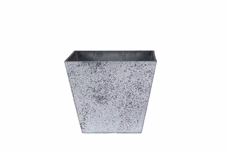 Nimar Buitenpot Modern Grijs B/D/H: 37 x 37 x 33 cm