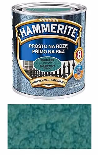 Hammerite Direct op roest lak hamerslag groen 2,5 l
