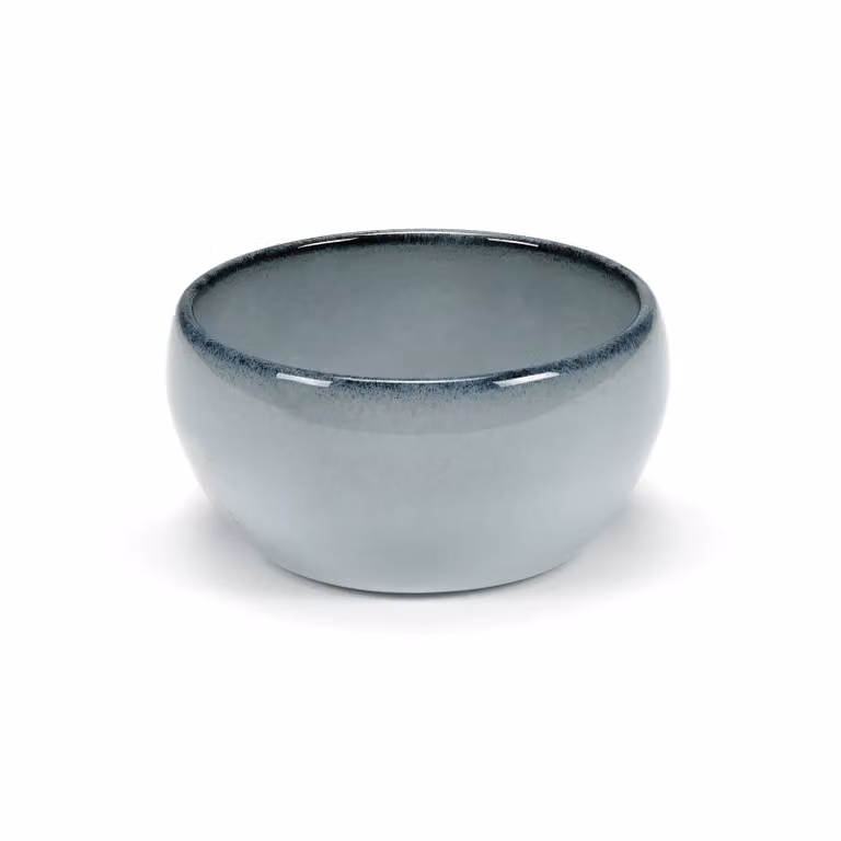 Serax Pure Blue Glazed kommetje Blauw Ø9 cm