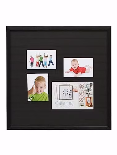 Deknudt Frames S41VH2G Gallerina meervoudige fotolijst - Zwart - 50 x 50 cm