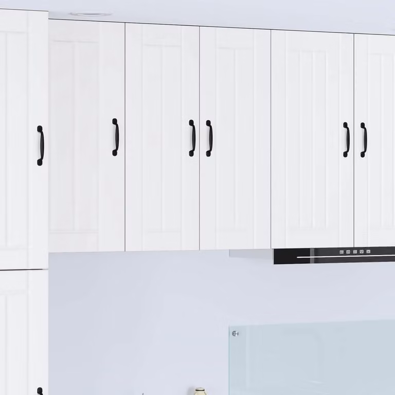 Wit houten hangende keukenkast voor in de keuken of eetkamer B/D/H: 60 x 31 x 80 cm