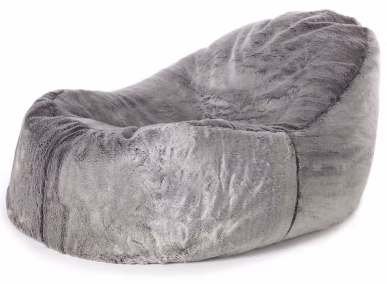 Icon Beanbag zitbank voor volwassenen, grijs