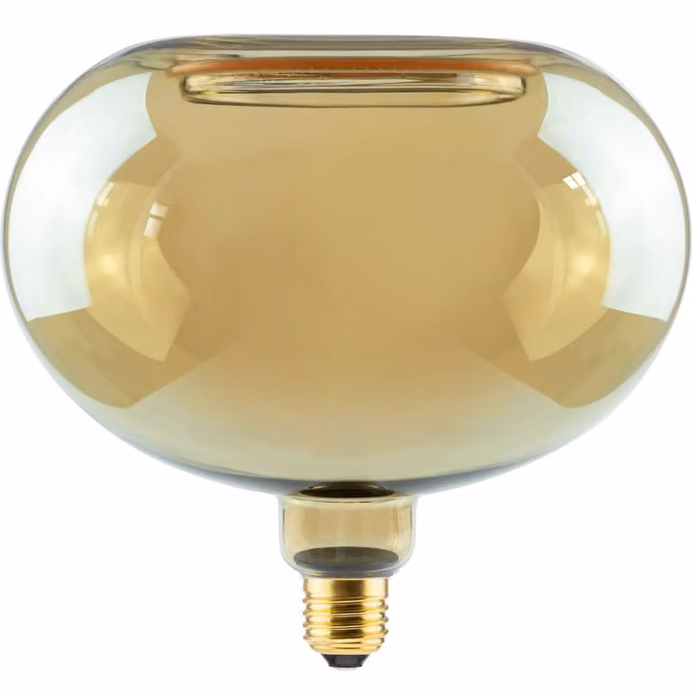 Segula Floating LED Design Lichtbron Goud/Messing - E27 - 4,5W - 300lm - 2200K - Dimbaar - Ø 20cm