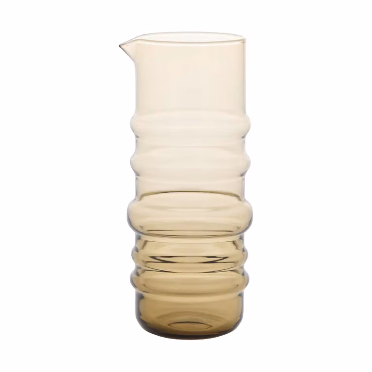 Marimekko Sukat Makkaralla karaf, Bruin, 1 l