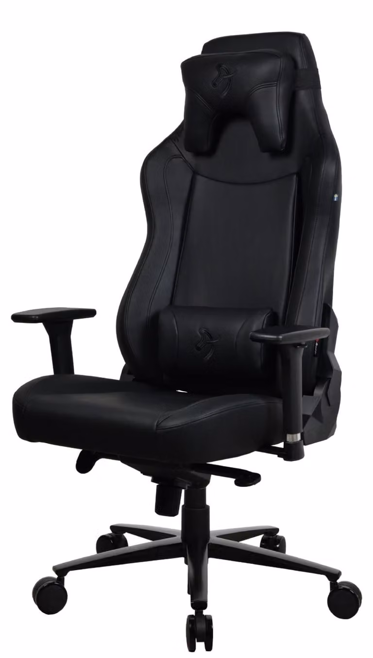 Arozzi Vernazza XL Gaming Stoel - Pure Black - SoftPU
