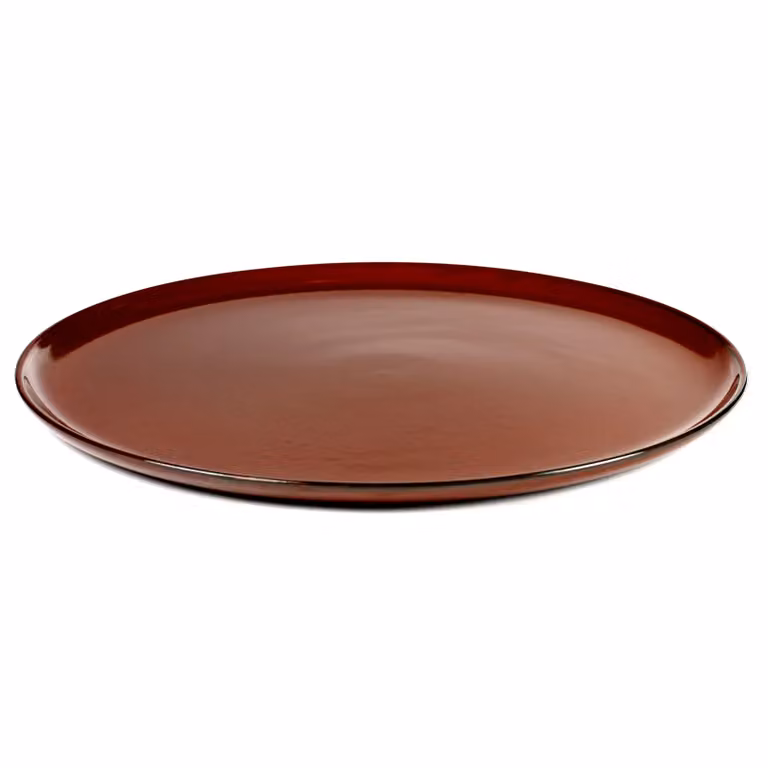 Serax Terres de Rêves dinerbord, beige/bruin, keramiek, diameter: 26 cm
