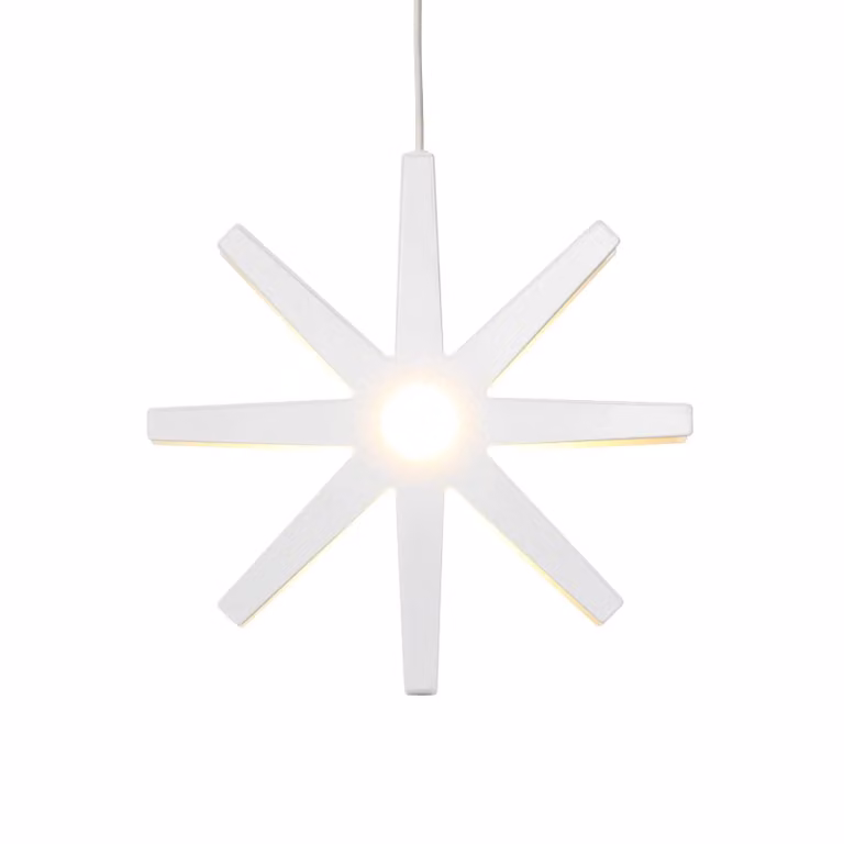 Bsweden Fling adventsster wit Ø 33 cm