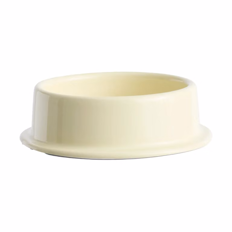 HAY Column Candleholder kaarsenhouder voor stompkaarsen wit/beige Hoogte: 10 cm