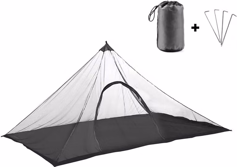 Lichtgewicht Insectennet Tent met Draagtas voor Kamperen en Backpacken