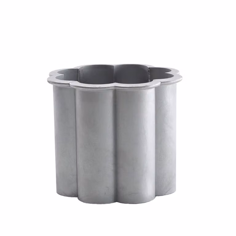 Byarums bruk Gråsippa bloempot Aluminium zandgegoten, Ø41 cm