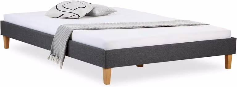 Gestoffeerd tweepersoonsbed 140x200 cm voor volwassenen