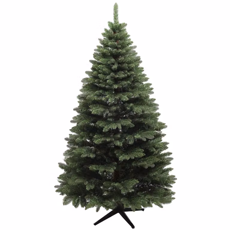 HOMCOM Kunstkerstboom, vlamvertragend, Groen, Hoogte: 1,8 m