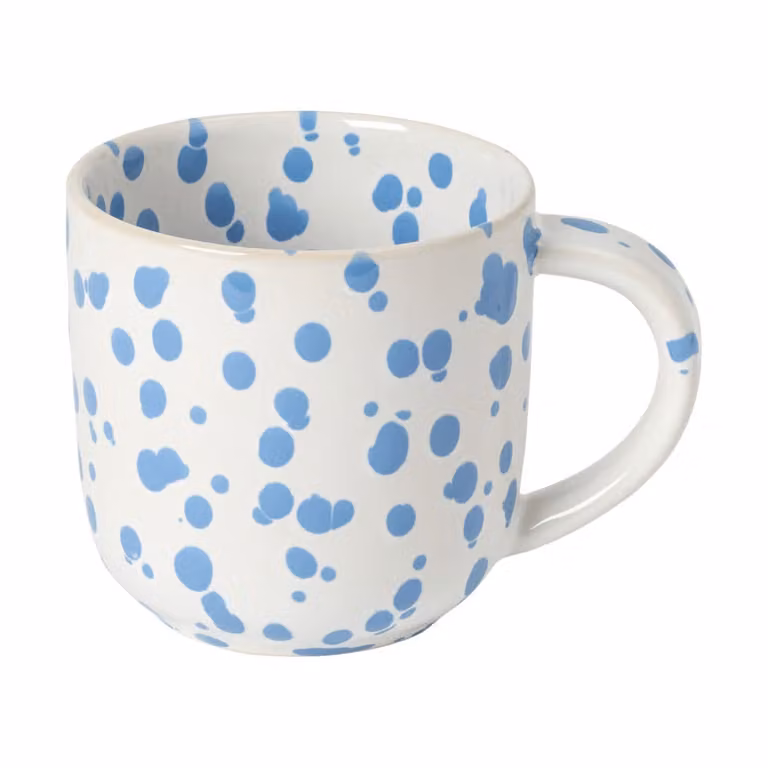 Costa Nova Rafaela mok blauw/wit, 494 ml