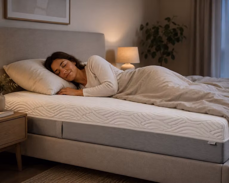 Densi G520 Matras - HR Koudschuim met Gelschuim afdeklaag - 7 Comfortzones - Omkeerbaar Zacht/Medium - B/D: 90 x 200 cm, Hoogte: 24 cm